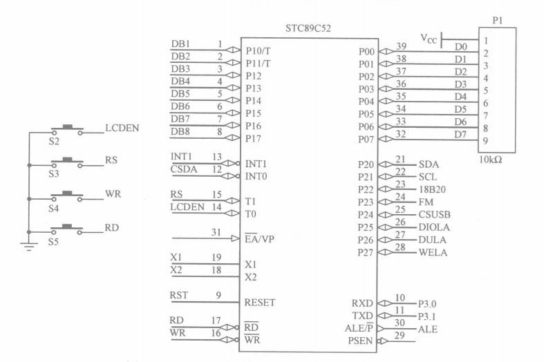 51单片机学习5_独立键盘/4*4矩阵键盘实现